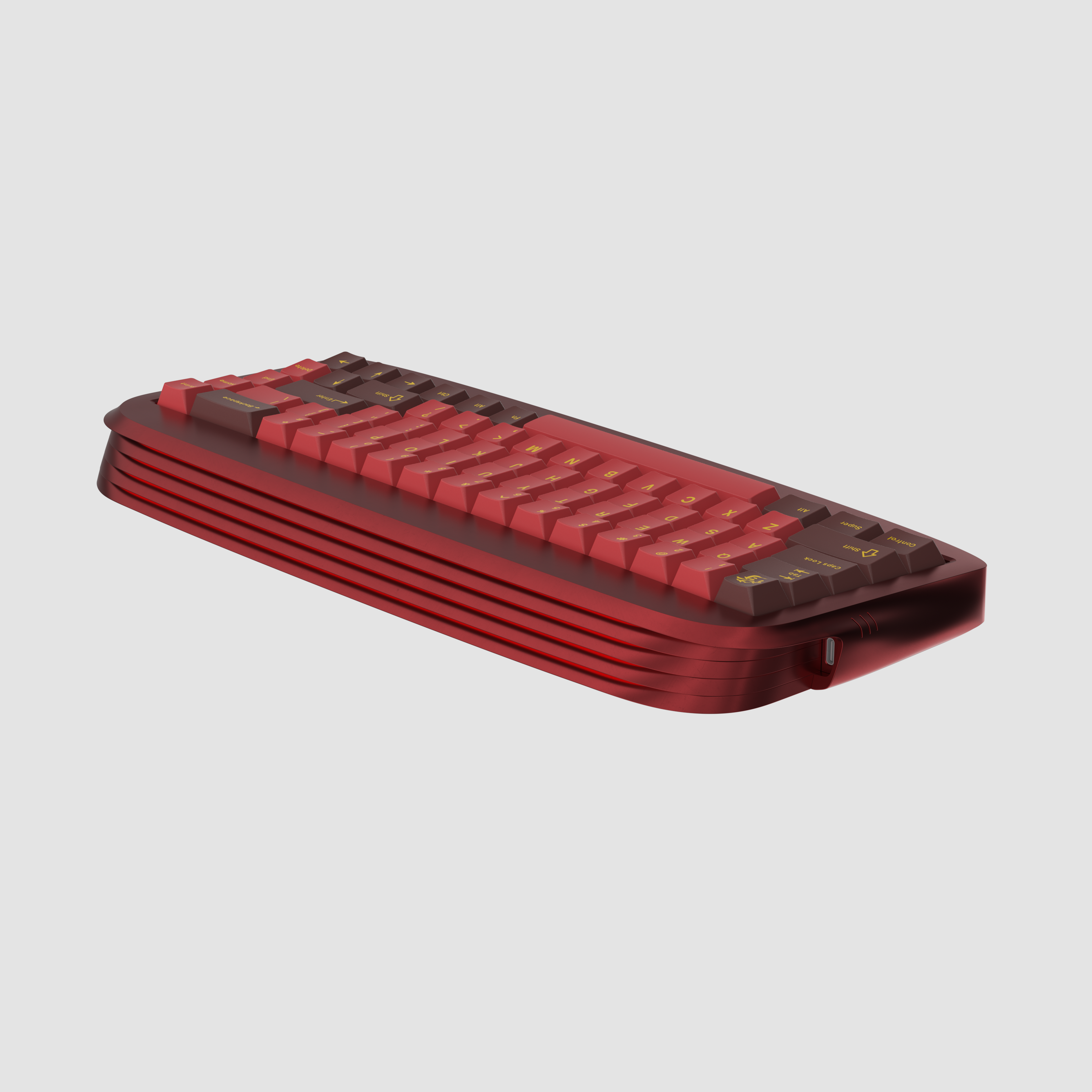 Samural Spirits 65-Ultra-Fast Gaming Mechanical Keyboard Inspired by Japanese Precision